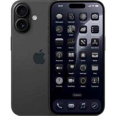 Смартфон Apple iPhone 16 Plus 512 ГБ чёрный